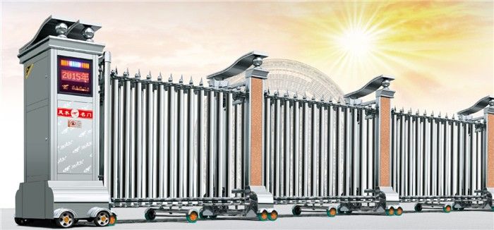 西城区安装伸缩门+伸缩门安装