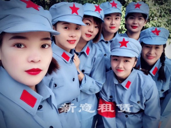 军训服服装红军服服装出租