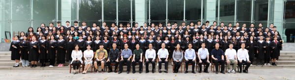 毕业照大合影拍摄录像