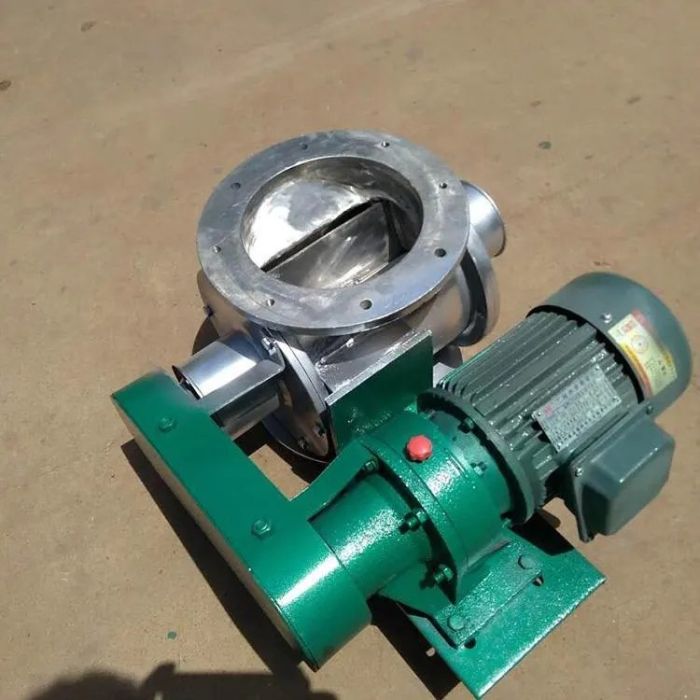 工业刚性叶轮旋转给料机水泥窑立磨旋转下料器粉煤灰定量分格轮