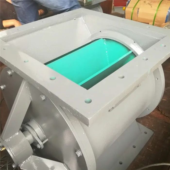 据磨回转卸料装置不锈钢旋转放料阀定制卸灰阀电动防爆